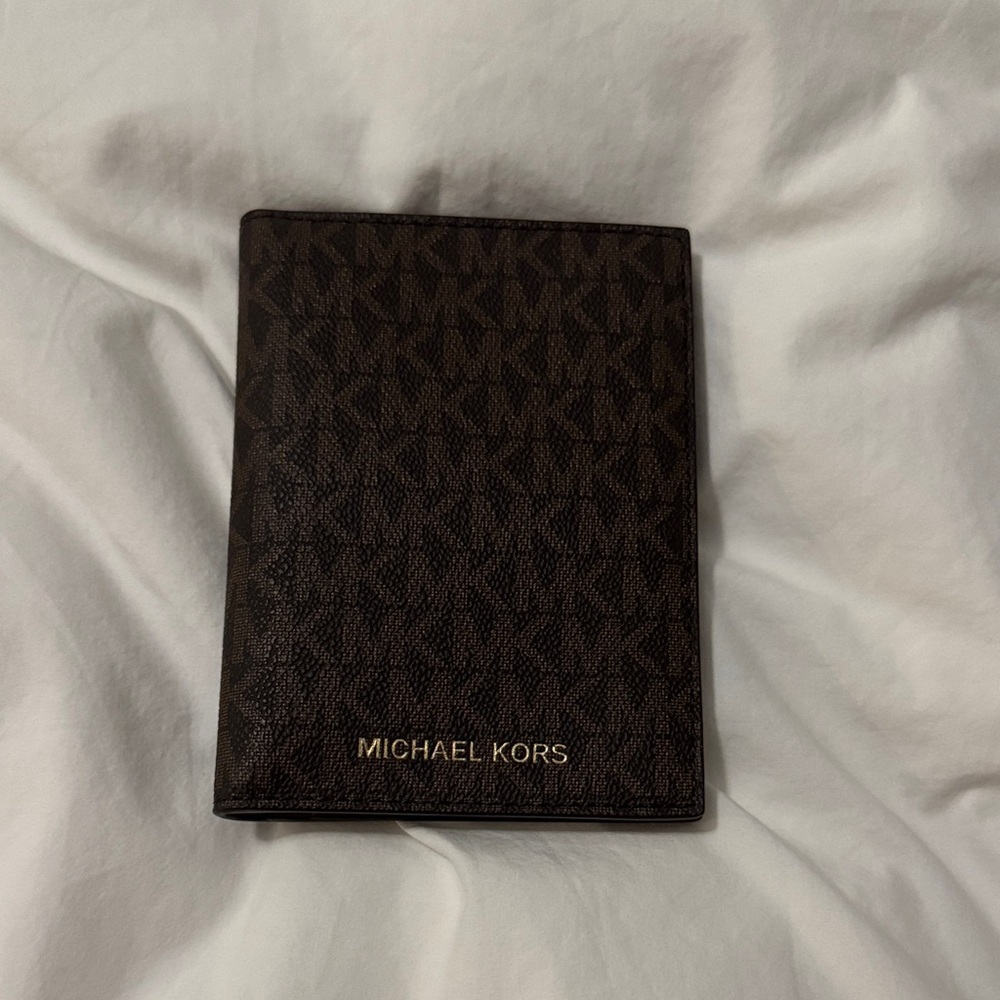 Michael Kors Dark Brown passport holder